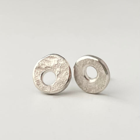 Moon/Eclipse stud earrings