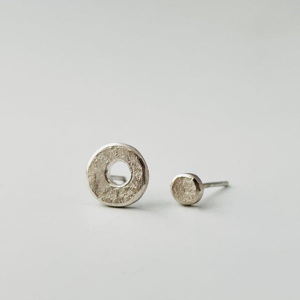 Moon/Eclipse mismatched studs