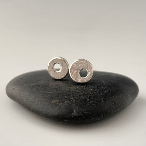 Moon/Eclipse stud earrings